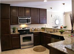 Large Kitchen with granite countertops